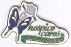 Hospice Cares: Social Worker Lapel Pin