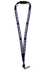 It´s About How You Live Purple Lanyard (Super Sale)