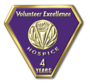 Volunteer Excellence: Hospice 4 Years