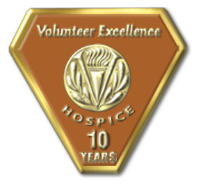 Volunteer Excellence: Hospice 10 Years