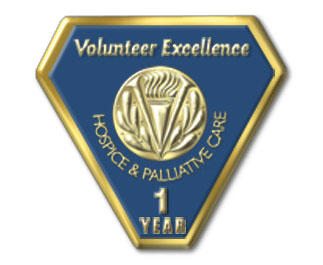 Volunteer Excellence: Hospice & Palliative Care 1 Year
