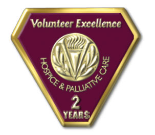 Volunteer Excellence: Hospice & Palliative Care 2 Years