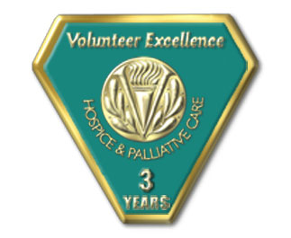 Volunteer Excellence: Hospice & Palliative Care 3 Years
