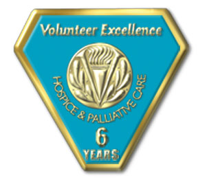 Volunteer Excellence: Hospice & Palliative Care 6 Years