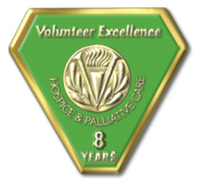 Volunteer Excellence: Hospice & Palliative Care 8 Years
