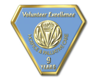 Volunteer Excellence: Hospice & Palliative Care 9 Years