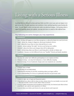 Living with a Serious Illness