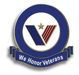 We Honor Veterans Lapel Pin-DNO