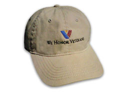 We Honor Veterans Baseball Cap